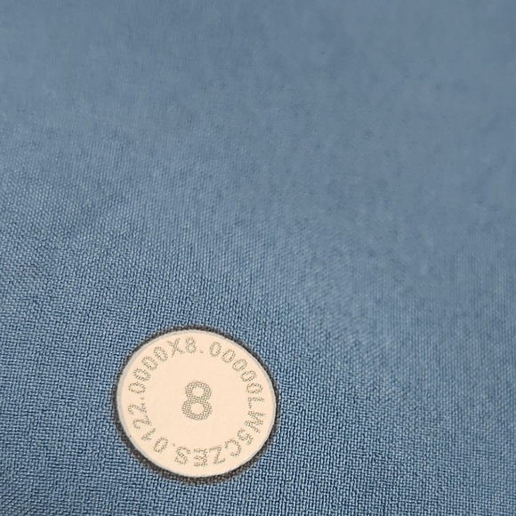 Lululemon Athleisure Stretch High-Rise Travel Casual 7/8 Pants Soft Denim 8 - Picture 11 of 11